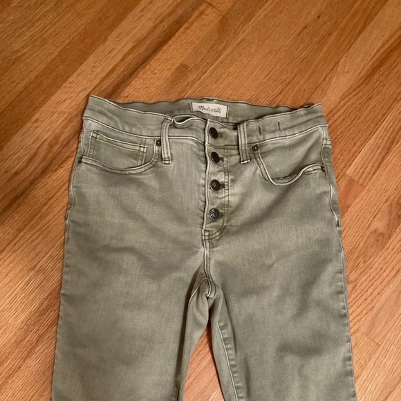 Madewell 27T light green jeans - Picture 2 of 4